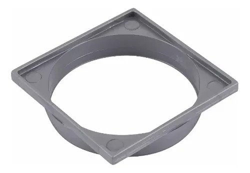 Porta Grelha Caixa Sifonada Quadrada Prata 100mm Tigre