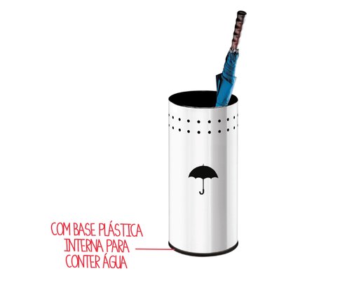Porta Guarda-Chuva Gamma Brinox Ø20x43 cm 3011/202