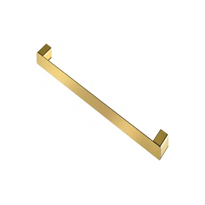 Porta Toalha Barra 67.6cm Docol Flat Ouro Polido