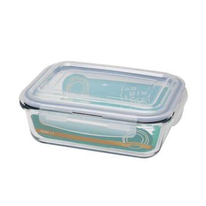 Pote Hermético de Vidro Chia Oxford 1040ml