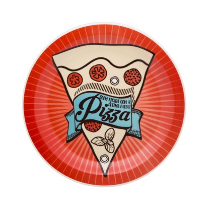 Prato Raso para Pizza Red Oxford