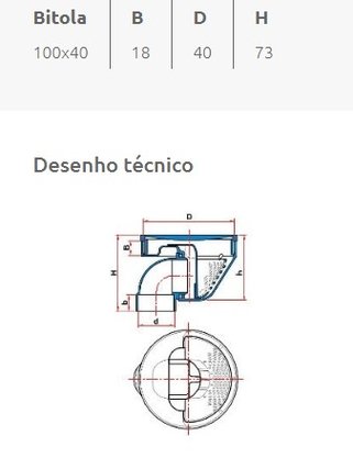 Corpo Ralo com Saída Articulada Tigre 100x40mm