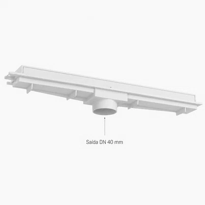 Ralo Linear Invisível Branco 70 Cm Tigre