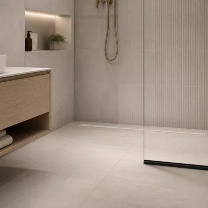 Ralo Linear Invisível Branco 70 Cm Tigre