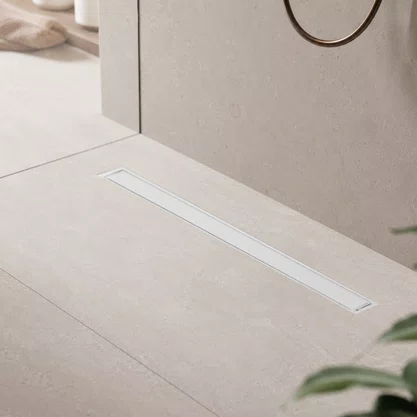 Ralo Linear Invisível Branco 90 Cm Tigre