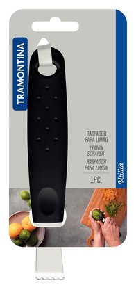 Raspador para Limão Utilitá Aço Inox com Cabo Preto Tramontina 25623/100
