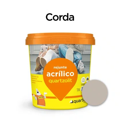 Rejunte Acrílico Corda Quartzolit 1kg