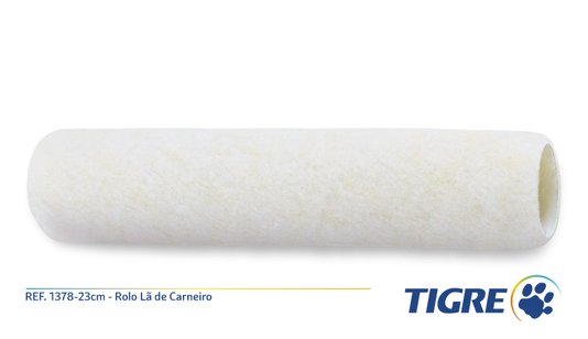 Rolo Lã de Carneiro 23cm 1378 Tigre