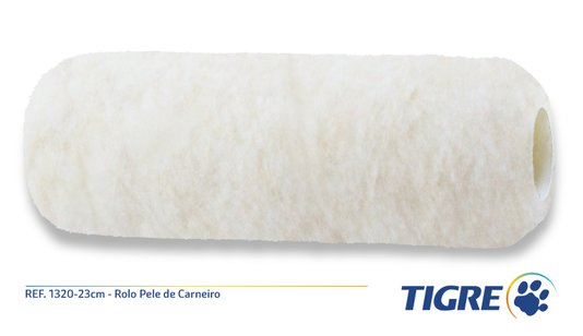 Rolo Pele de Carneiro Tigre 1320 23cm