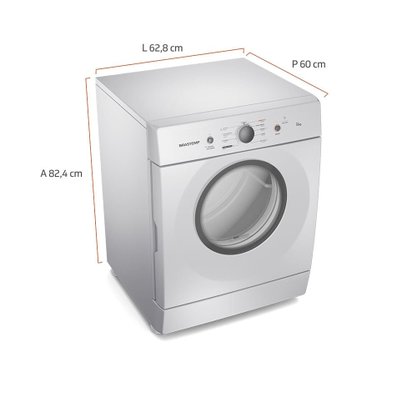 Secadora de Roupas de Piso Brastemp  BSR10BB