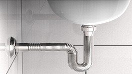 Sifão Extensível Cromado Blukit 40mm 72cm