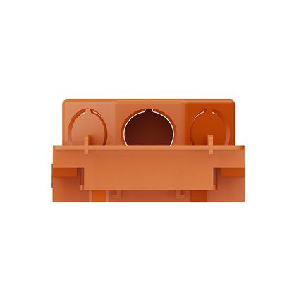Suporte Caixa Octogonal Laranja Tigre 33043716