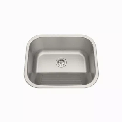 Tanque de Encaixe Tramontina Hera 34 L em Aço Inox Escovado 50x40 cm