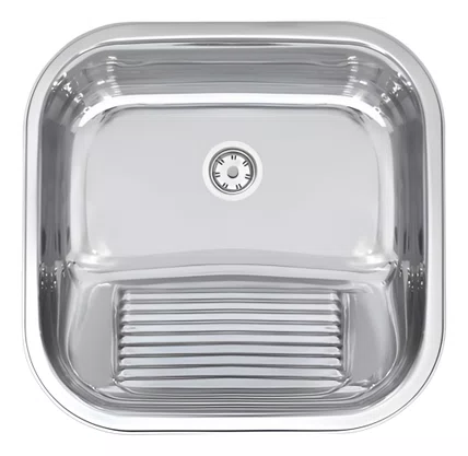Tanque Tramontina Hera 50x40 94400407 Inox Polido