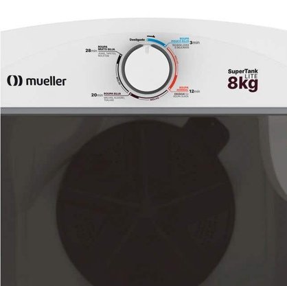 Tanquinho Supertank Lite 8kg Branco Mueller