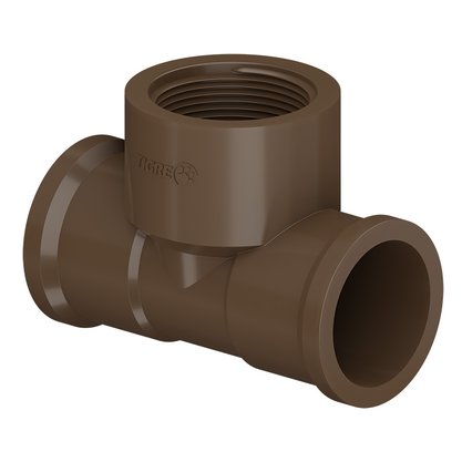 Te Redução Soldável 25 X 25 X 1/2" Tigre Te Redução Soldável 25 X 25 X 1/2" Tigre