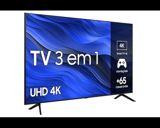 Televisor 70" UN70CU7700GXZD Crystal Smart 4K Comando de Voz Samsung