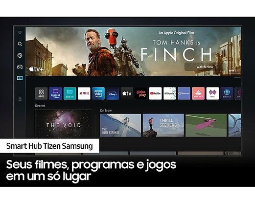 Televisor 70" UN70CU7700GXZD Crystal Smart 4K Comando de Voz Samsung