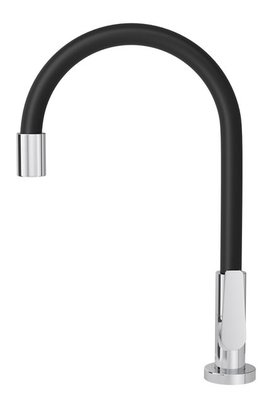 Torneira de Mesa para Cozinha Cromado e Preto Motion Deca 1167.C23.PT