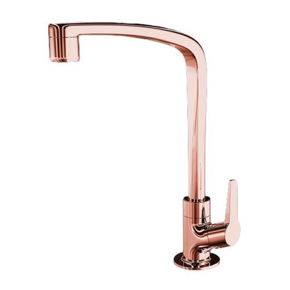 Torneira de Mesa para Cozinha Rose Gold Lorenzetti 1167 F71