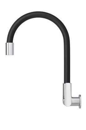 Torneira de Parede para Cozinha Cromado e Preto Motion Deca 1168.C23.PT