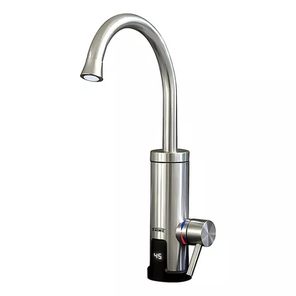 Torneira Elétrica Blindada 3000w Fame Cromada Com Display