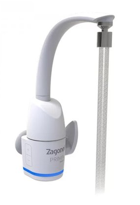 Torneira Elétrica de Parede ou Mesa Prima Touch Branco Zagonel 5500w