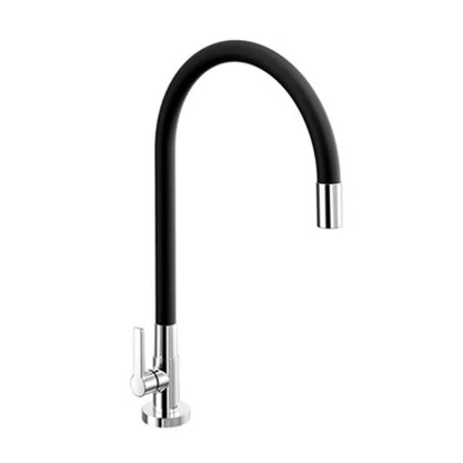 Torneira Giratória de Mesa Docol Galiflex Cromado/Preto