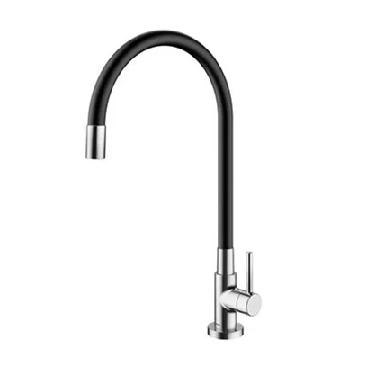Torneira Giratória de Mesa Docol Spice Flex Black (Preta)