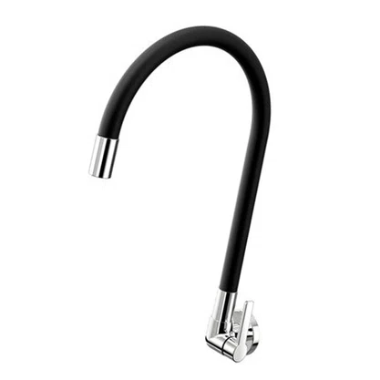 Torneira Giratória de Parede Docol Galiflex Cromado/Preto
