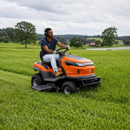 Trator Cortador de Grama Husqvarna TS217TM 19,7hp
