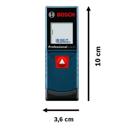Trena á Laser Bosch GLM 20 0601072EG0