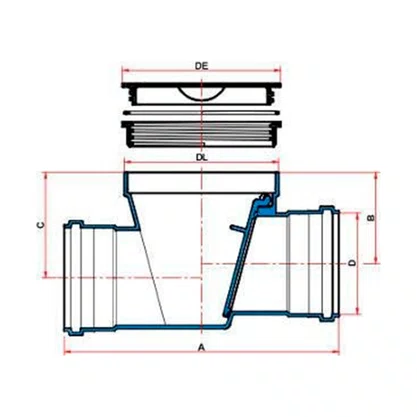 Válvula de Retenção Esgoto 150 mm Tigre