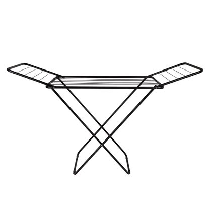 Varal de Chão com Abas Slim Preto Mor 6216