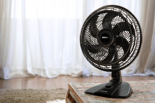 Ventilador de Mesa Turbo Force Preto Arno 40cm VF49