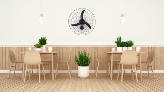 Ventilador de Parede Preto Bivolt Ventisol 60cm 543 200W