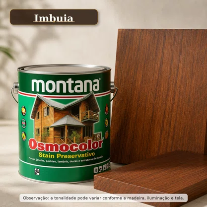 Verniz Osmocolor Stain Imbuia 3,6L Montana