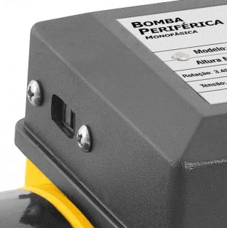 Vonder Bomba Periferica BPV 375 Piscina Caixa 1/2cv Cor Amarelo Fase elétrica Monofásica Frequência 60 Hz