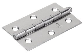 Dobradiça Pino Simples Inox Mahler 21 2.1/2'' 63X44mm