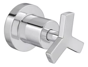 Acabamento Para Registro De Gaveta Cromado Até 1 Sky Deca