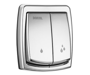 Acabamento para Válvula de Descarga Docol Salvágua Box Cromado