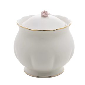 Açucareiro Porcelana Flower Wolff 300 ml 17786