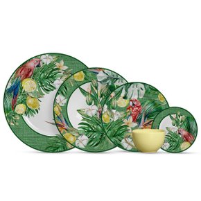 Aparelho de Jantar 20 Peças Paraíso Tropical  Alleanza 1153-001