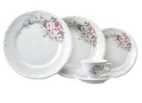 Jogo de Jantar e Chá 30 Peças Eterna Schmidt 114-0351