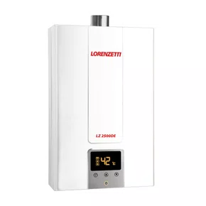 Aquecedor de Água Passagem  LZ 2500DE Digital Lorenzetti