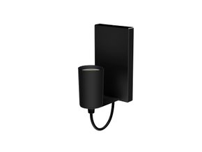 Arandela Bilboquê Preto Fosco Taschibra