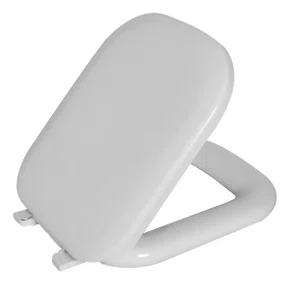 Assento Almofadado Astra Bacia Lirio fiori Quadra Debba Polo Branco