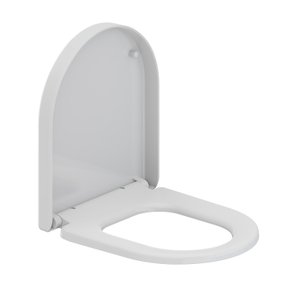 Assento PP Softclose Smart Modelo D Branco Tigre