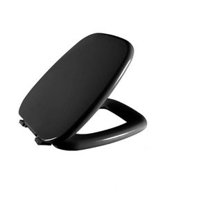 Assento Sanitário Almofadado Monte Carlo Preto Astra