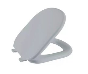 Assento Sanitário Almofadado Sabatini Cinza Astra